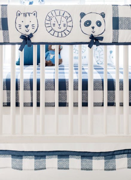 Animal Parade 9 Piece Crib Bedding Set - New Arrivals Inc