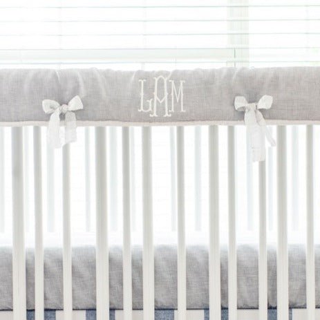 Navy buffalo on sale check crib bedding