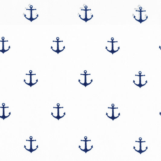 Mini Navy Anchors Swatch - New Arrivals Inc