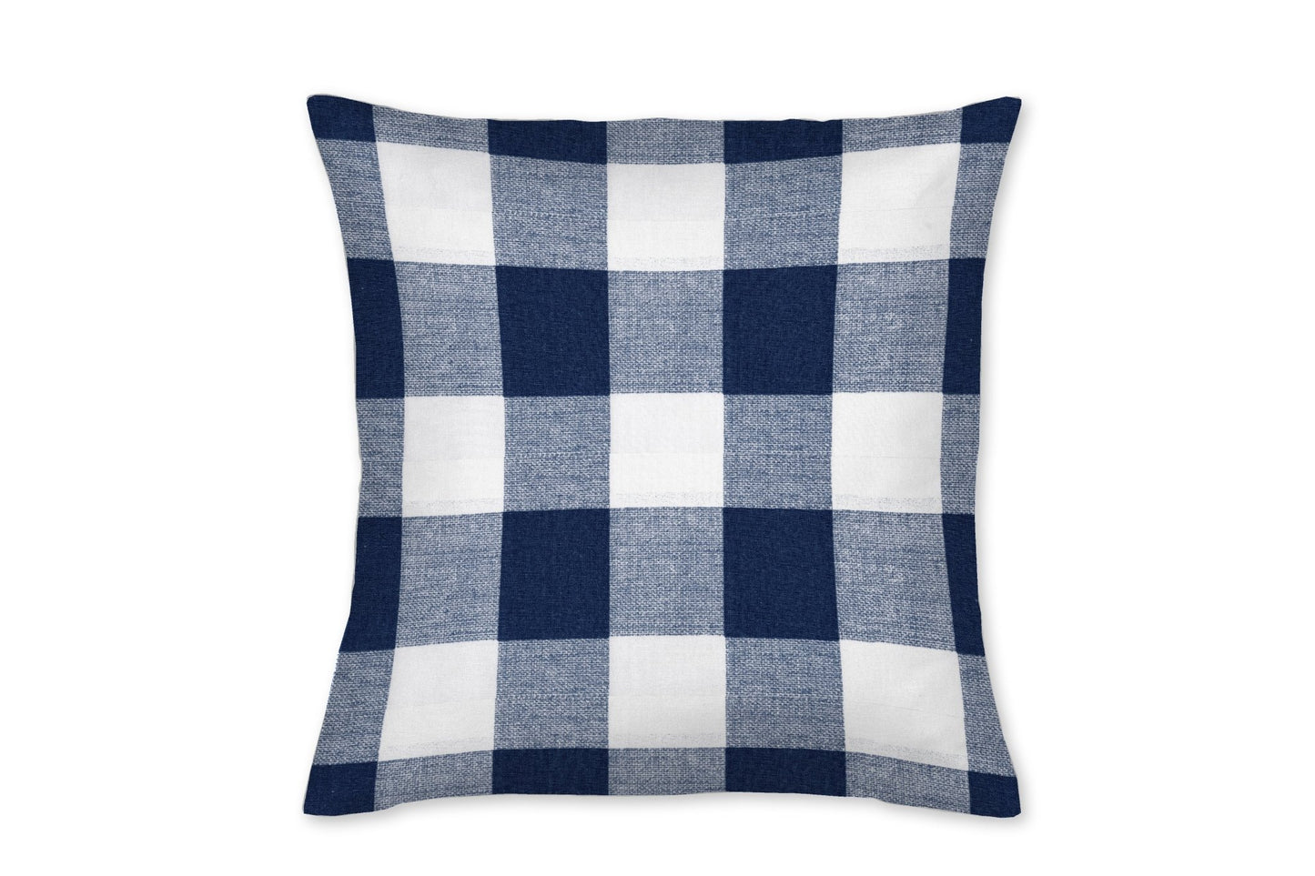 Navy Buffalo Plaid Throw Pillow - New Arrivals Inc