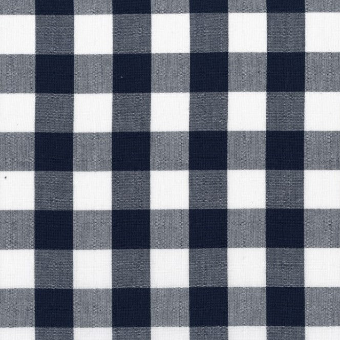 Navy Gingham 1" Square - New Arrivals Inc