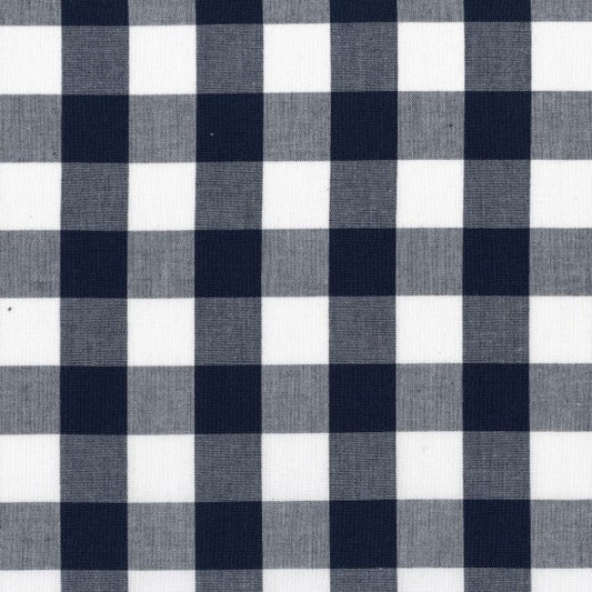 Navy Gingham 1" Square - New Arrivals Inc