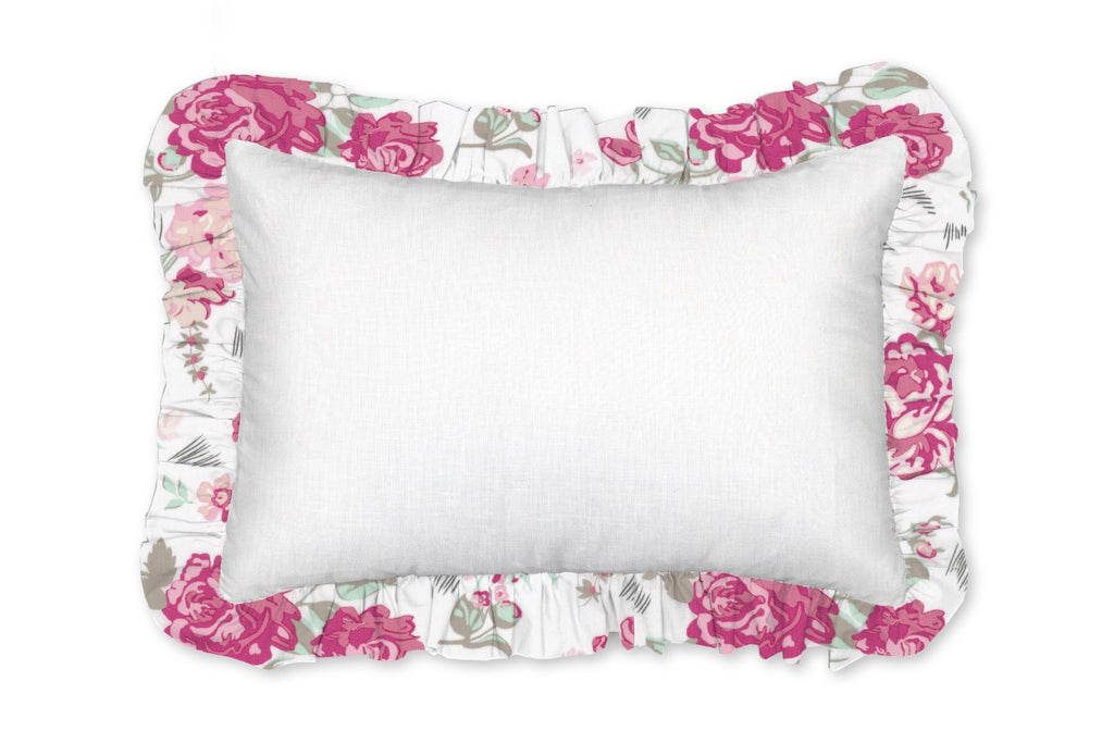Nostalgic Vintage Rose Decorative Pillow