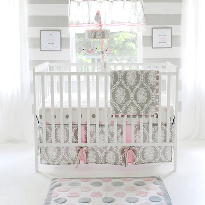 Olivia Rose 3 Piece Crib Bedding Set - New Arrivals Inc