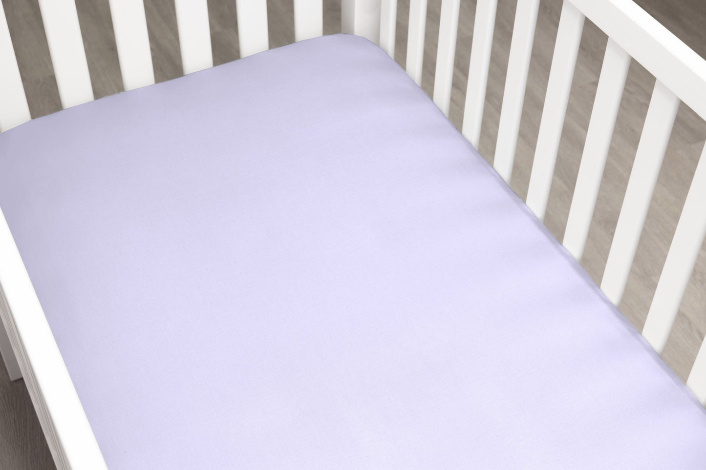 Solid Lilac Crib Sheet - New Arrivals Inc