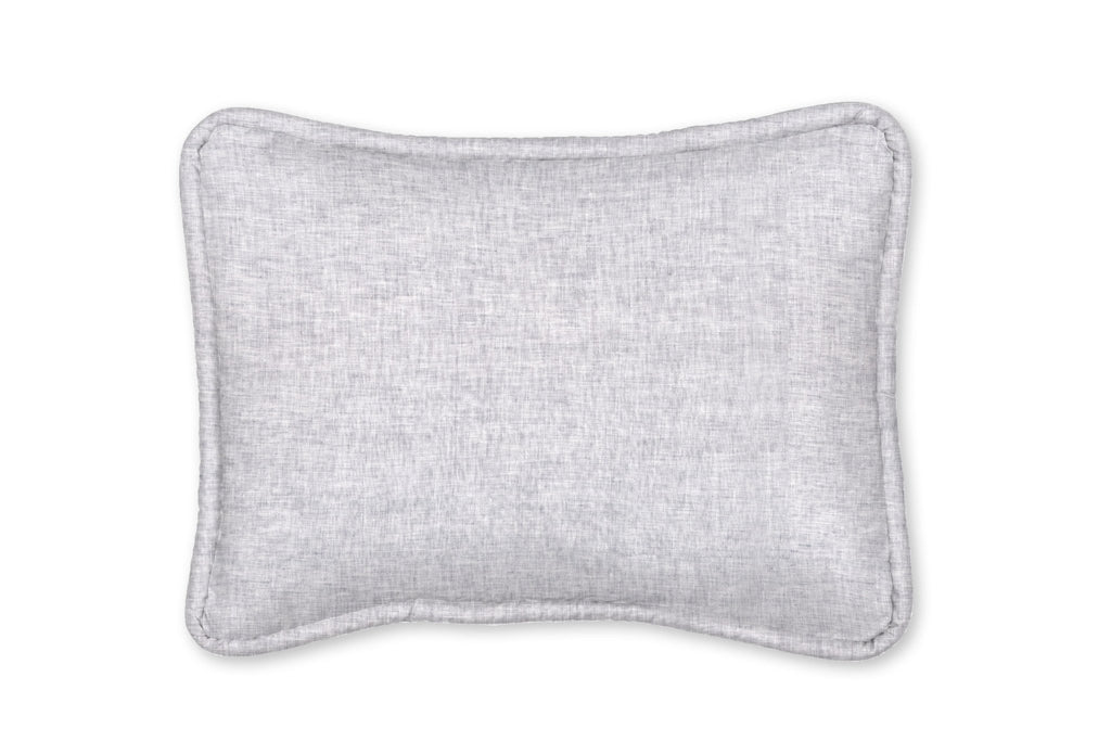 Ashland Gray Linen Decorative Pillow