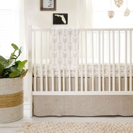 Arrow store crib skirt