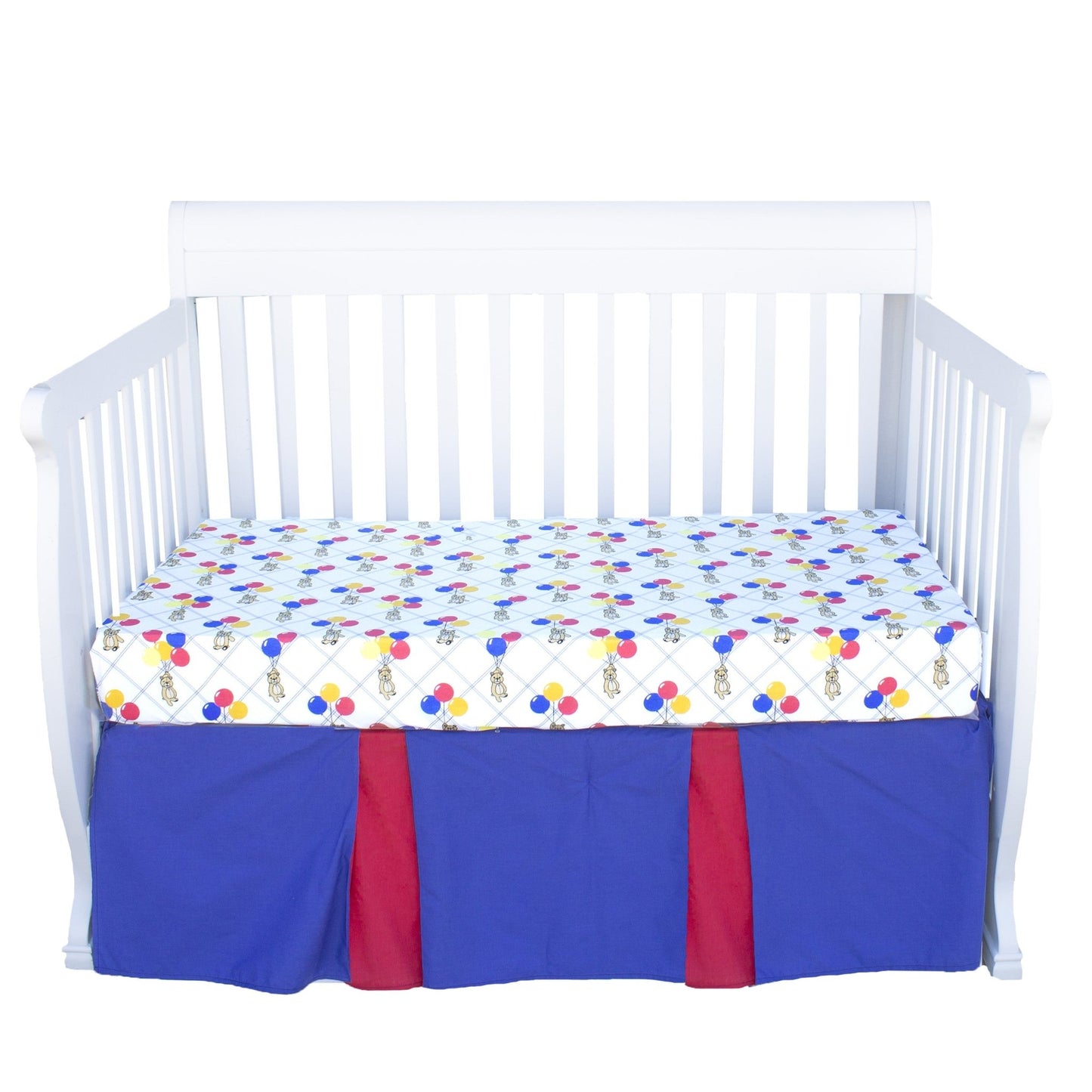 Bears and Balloons 3 Piece Crib Bedding Set - New Arrivals Inc