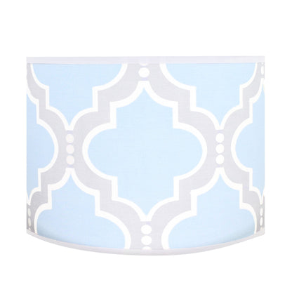 Blue Medallion Lamp Shade - New Arrivals Inc