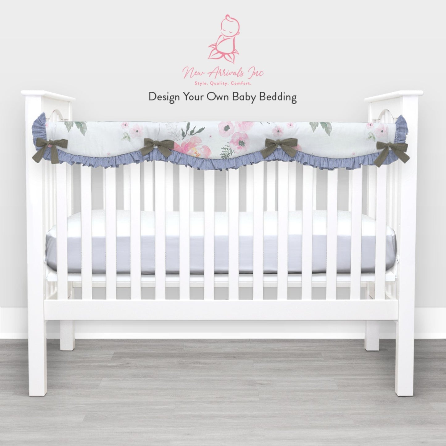 Design Your Own Baby Bedding - Crib Bedding - Customer's Product with price 107.00 ID rwqQ4wqLekq2d5sMbSBwLrBx - New Arrivals Inc