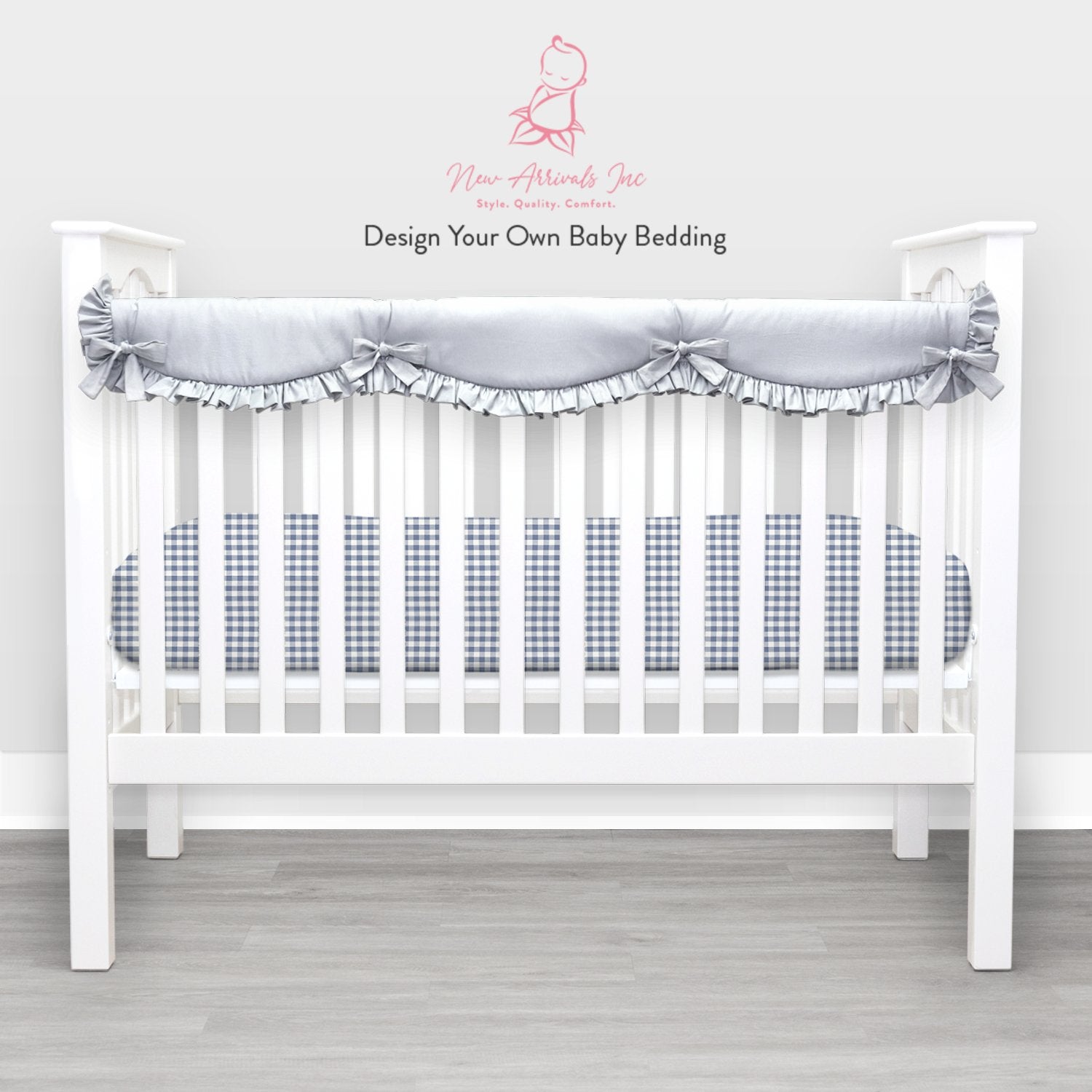 Design Your Own Baby Bedding - Crib Bedding - Customer's Product with price 133.00 ID BUKO_4oSXFKJZT5m6IK5SU-7 - New Arrivals Inc