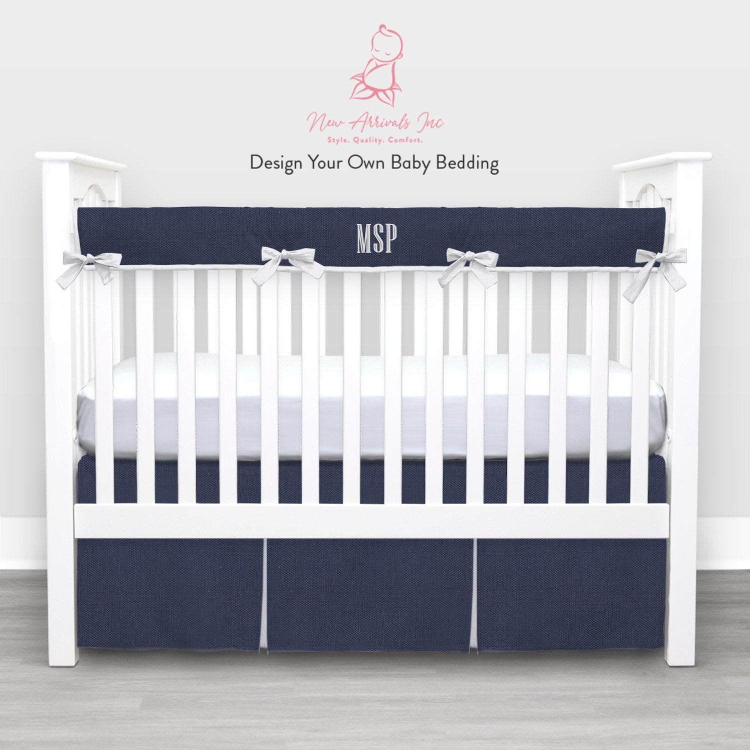 Design Your Own Baby Bedding - Crib Bedding - Customer's Product with price 213.00 ID CL91kXu2s4VMVr9RzcwRE-Rw - New Arrivals Inc