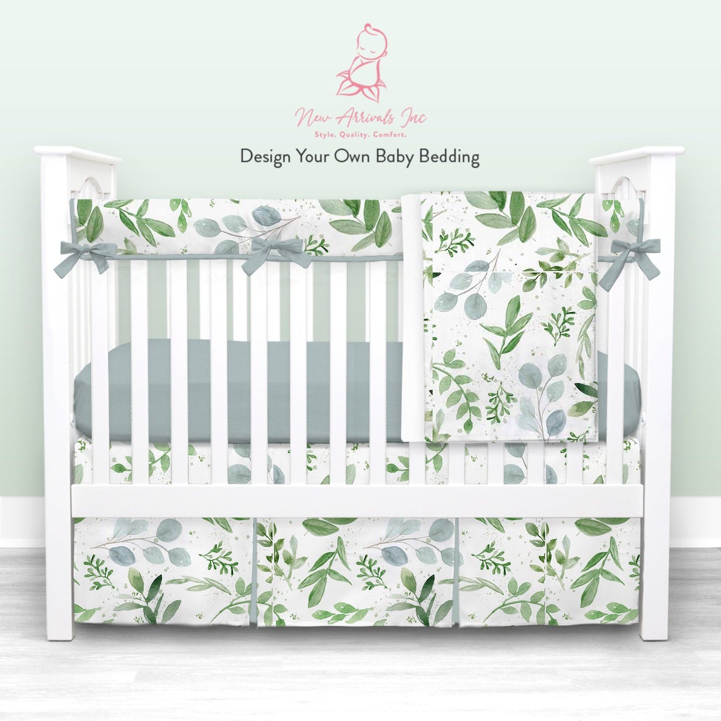 Design Your Own Baby Bedding - Crib Bedding - Customer's Product with price 331.00 ID VjNUGuPU5i6mDGbZyJkKxtsZ - New Arrivals Inc