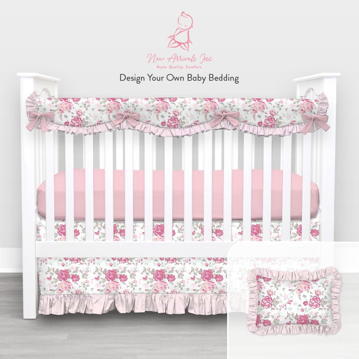 Design Your Own Baby Bedding - Crib Bedding - ID _RPRf5nQqOsOvI6VqnZjMUpR - New Arrivals Inc