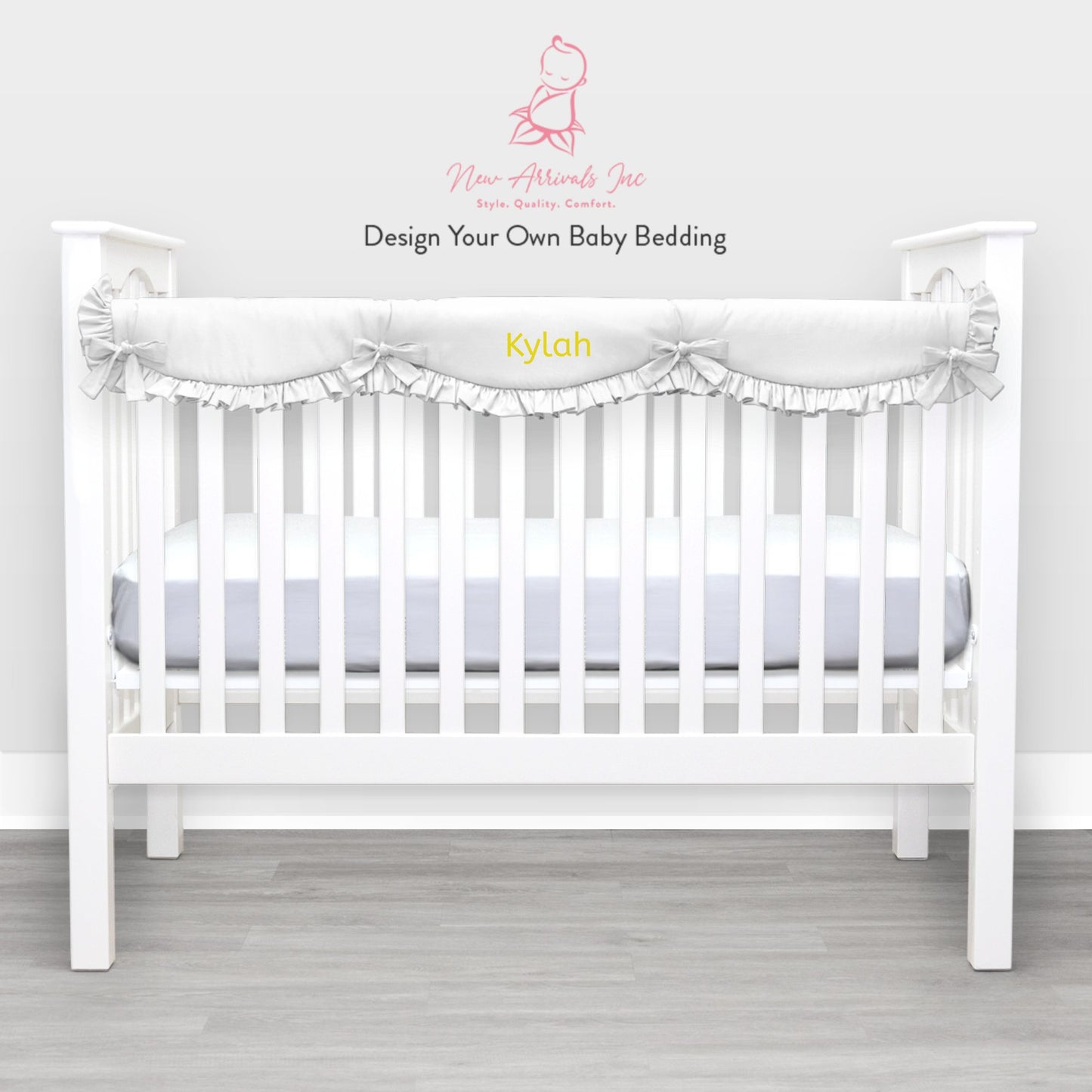 Design Your Own Baby Bedding - Customer's Product with price 109.00 ID SXhFfm22lbJvsJPz5OsypEWL - New Arrivals Inc