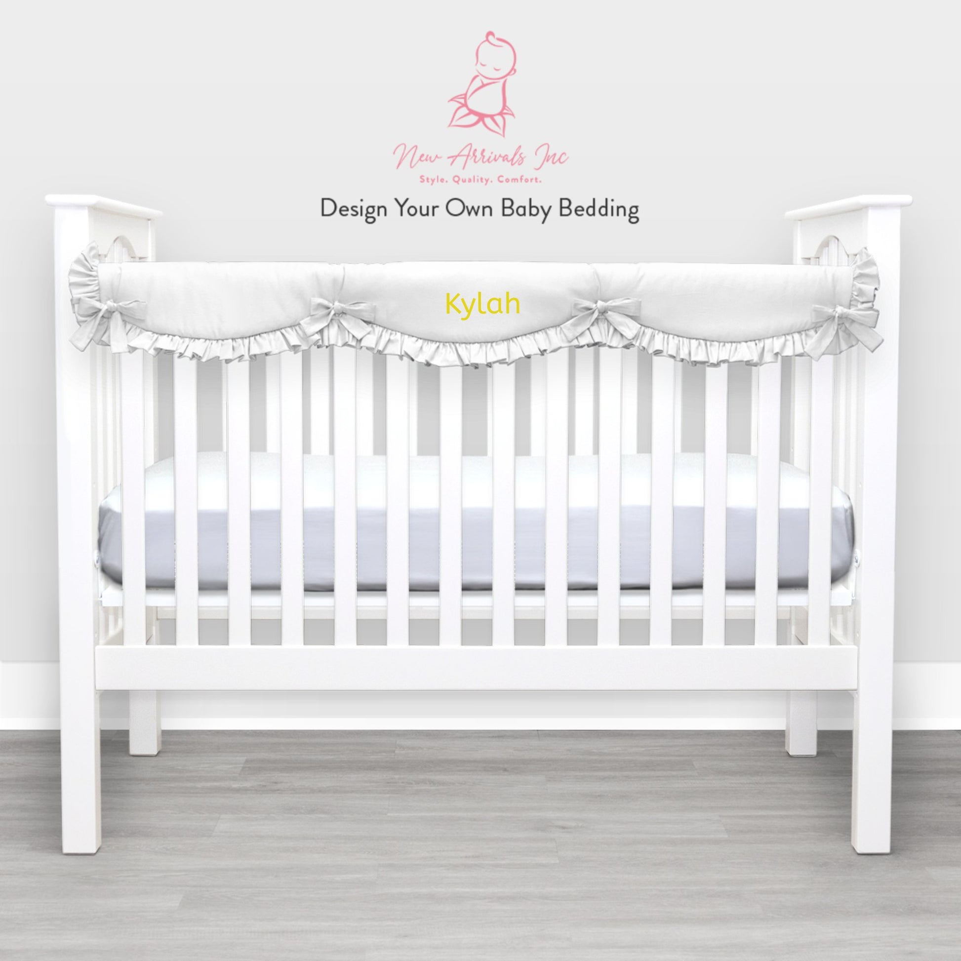 Design Your Own Baby Bedding - Customer's Product with price 109.00 ID SXhFfm22lbJvsJPz5OsypEWL - New Arrivals Inc