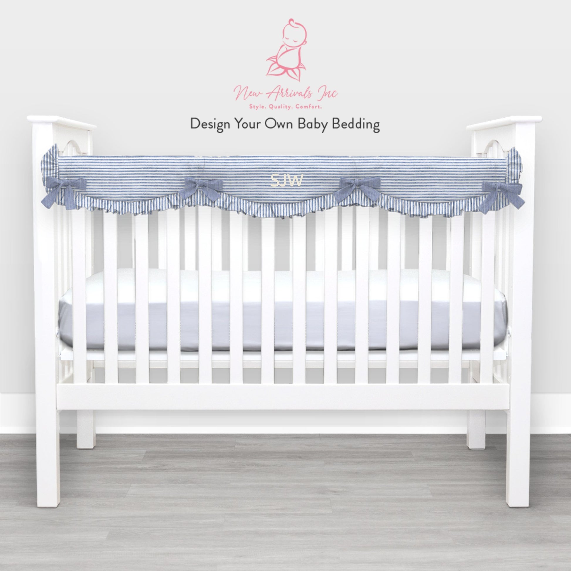 Design Your Own Baby Bedding - Customer's Product with price 113.00 ID ecNouUOd4QyZHJ9F8W8d-0wq - New Arrivals Inc