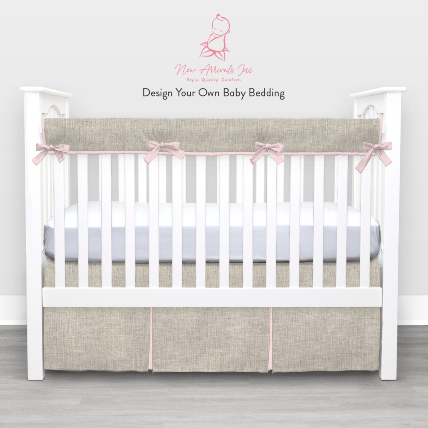 Design Your Own Baby Bedding - Customer's Product with price 192.00 ID vg2xHI-u4Q9WltNB5hTbGm-M - New Arrivals Inc