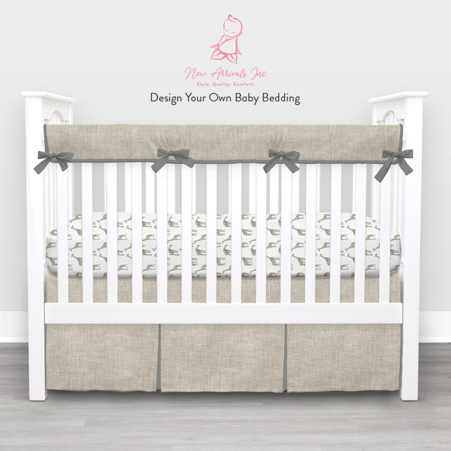 Design Your Own Baby Bedding - Customer's Product with price 234.00 ID 4-TczzhbOZebB_QCRhiNpL2J - New Arrivals Inc