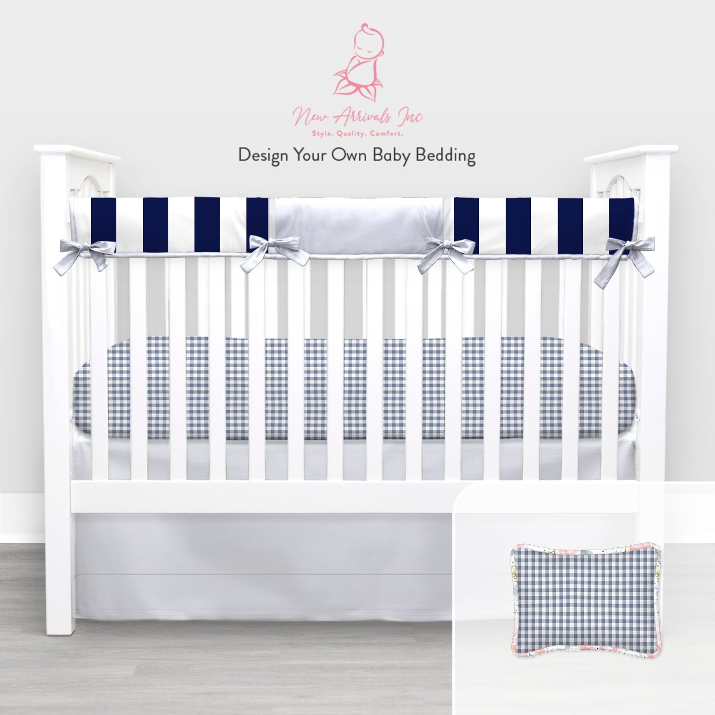 Design Your Own Baby Bedding - Customer's Product with price 273.00 ID K6jC-sZe6XbIe-8Mtx4MUwM_ - New Arrivals Inc