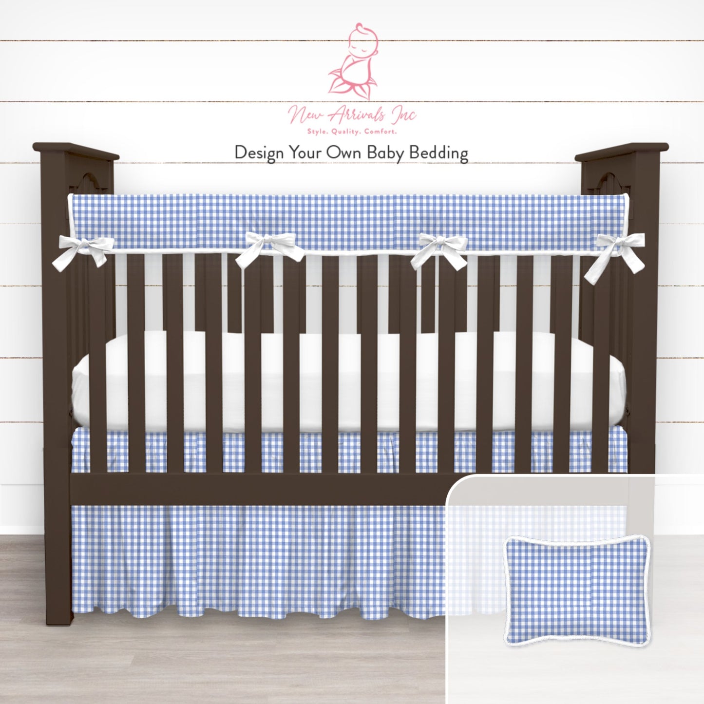 Design Your Own Baby Bedding - Customer's Product with price 275.00 ID ilRs_qDgGfjHwf4f8BDnGg9I - New Arrivals Inc