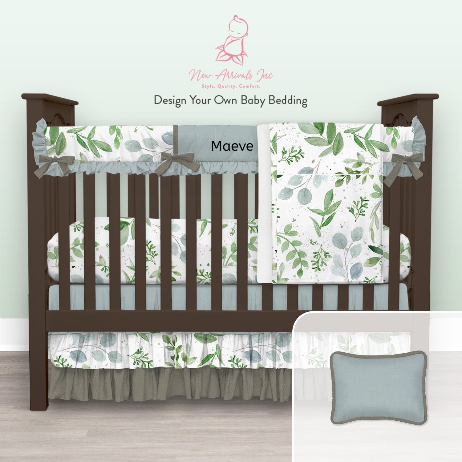 Design Your Own Baby Bedding - Customer's Product with price 473.00 ID _FLt2R2I725eEUJkzJ1FkFvl - New Arrivals Inc