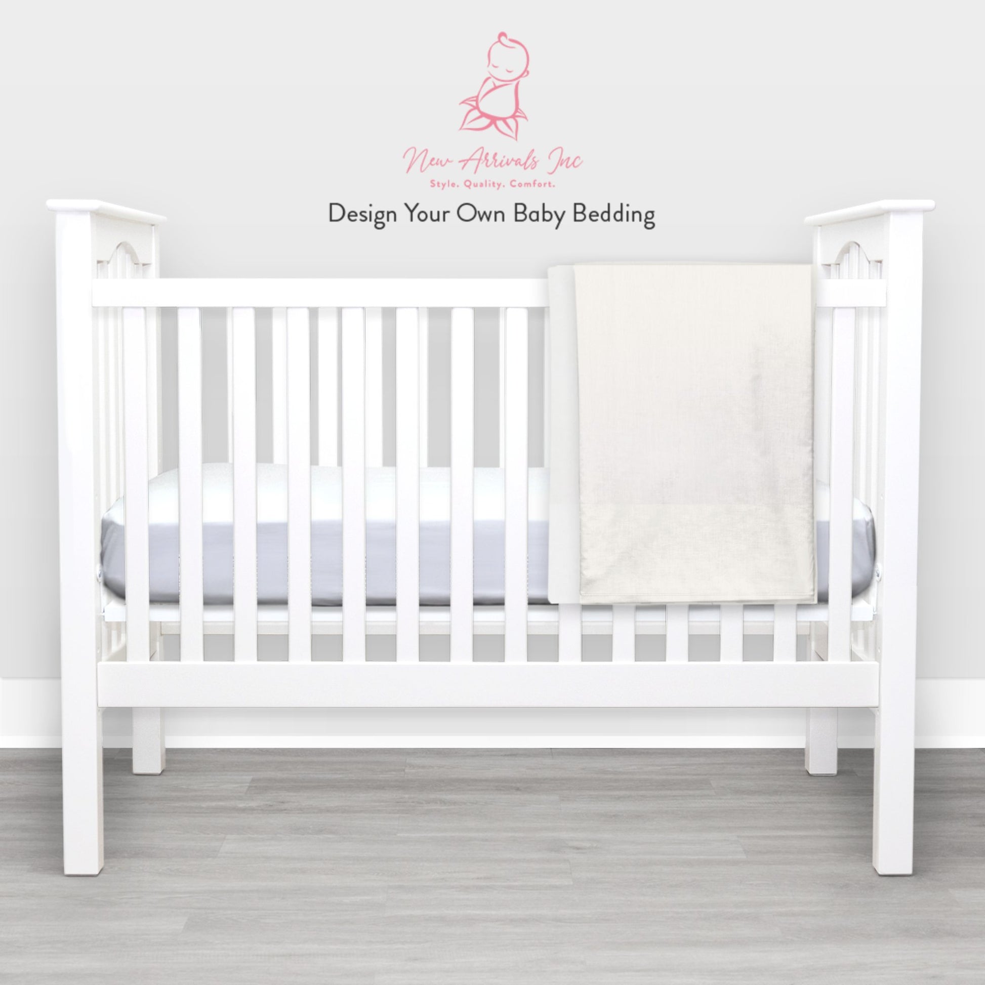 Design Your Own Baby Bedding - Customer's Product with price 49.00 ID C531QpizpwyMyxwM-3I4RXu8 - New Arrivals Inc