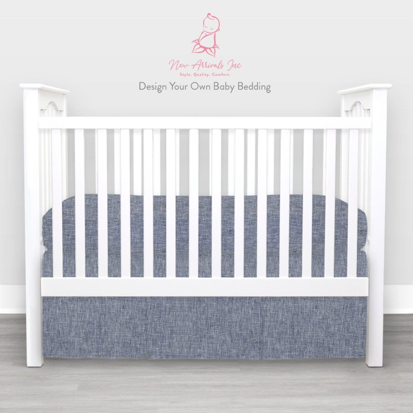 Design Your Own Baby Crib Bedding - Customer's Product with price 141.00 ID NJ_mCva1gblkRM3S7y8HD_zz - New Arrivals Inc