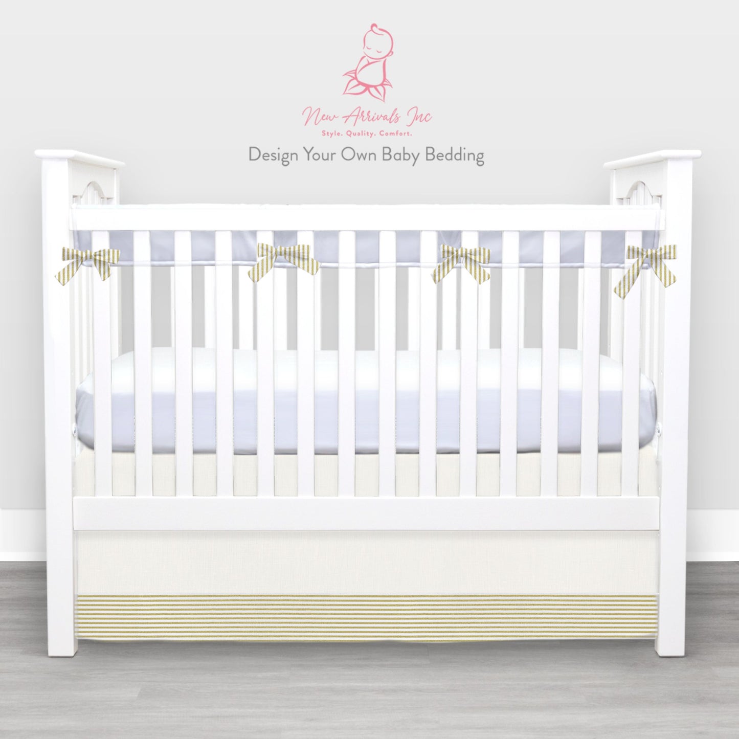 Design Your Own Baby Crib Bedding - Customer's Product with price 187.00 ID xXx7nNF0RezpiXdkGcrjFcxs - New Arrivals Inc