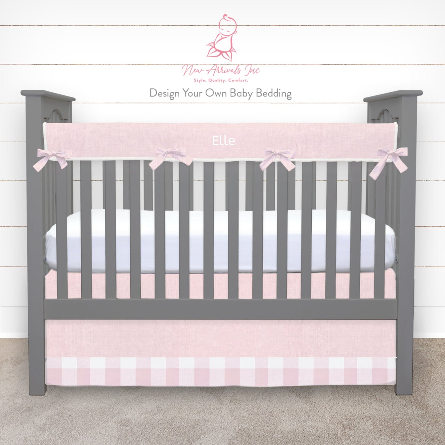 Design Your Own Baby Crib Bedding - Customer's Product with price 202.00 ID Nrw5xgilzkPAZfPQVdbOd1u4 - New Arrivals Inc