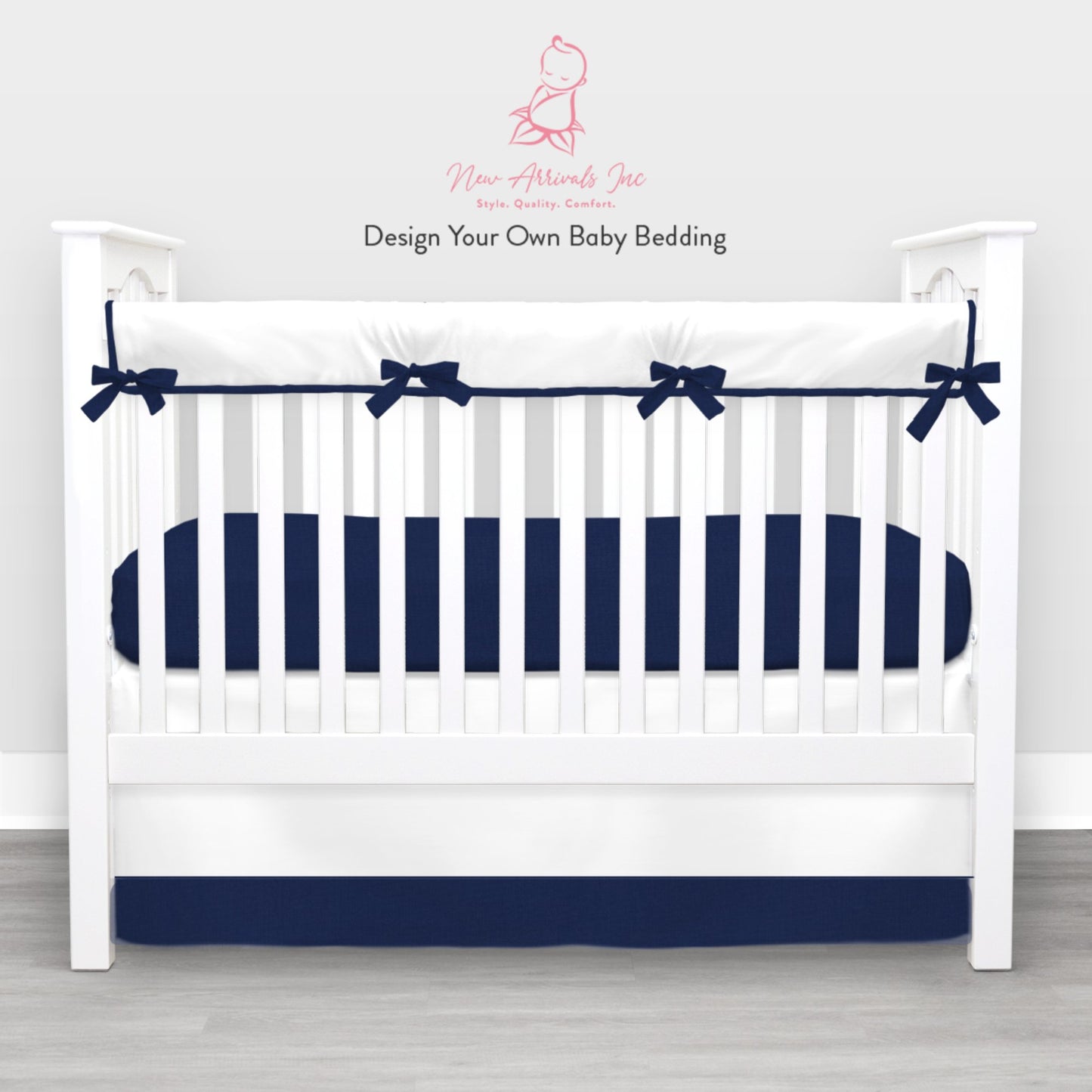 Design Your Own Baby Crib Bedding - Customer's Product with price 205.00 ID 4AKzKLvoAq7VE_SH1taXXb7T - New Arrivals Inc