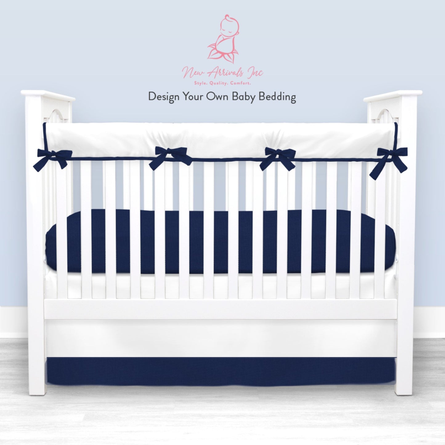 Design Your Own Baby Crib Bedding - Customer's Product with price 205.00 ID DTEzUgX2YsPyS9IEbPP1g4Nd - New Arrivals Inc