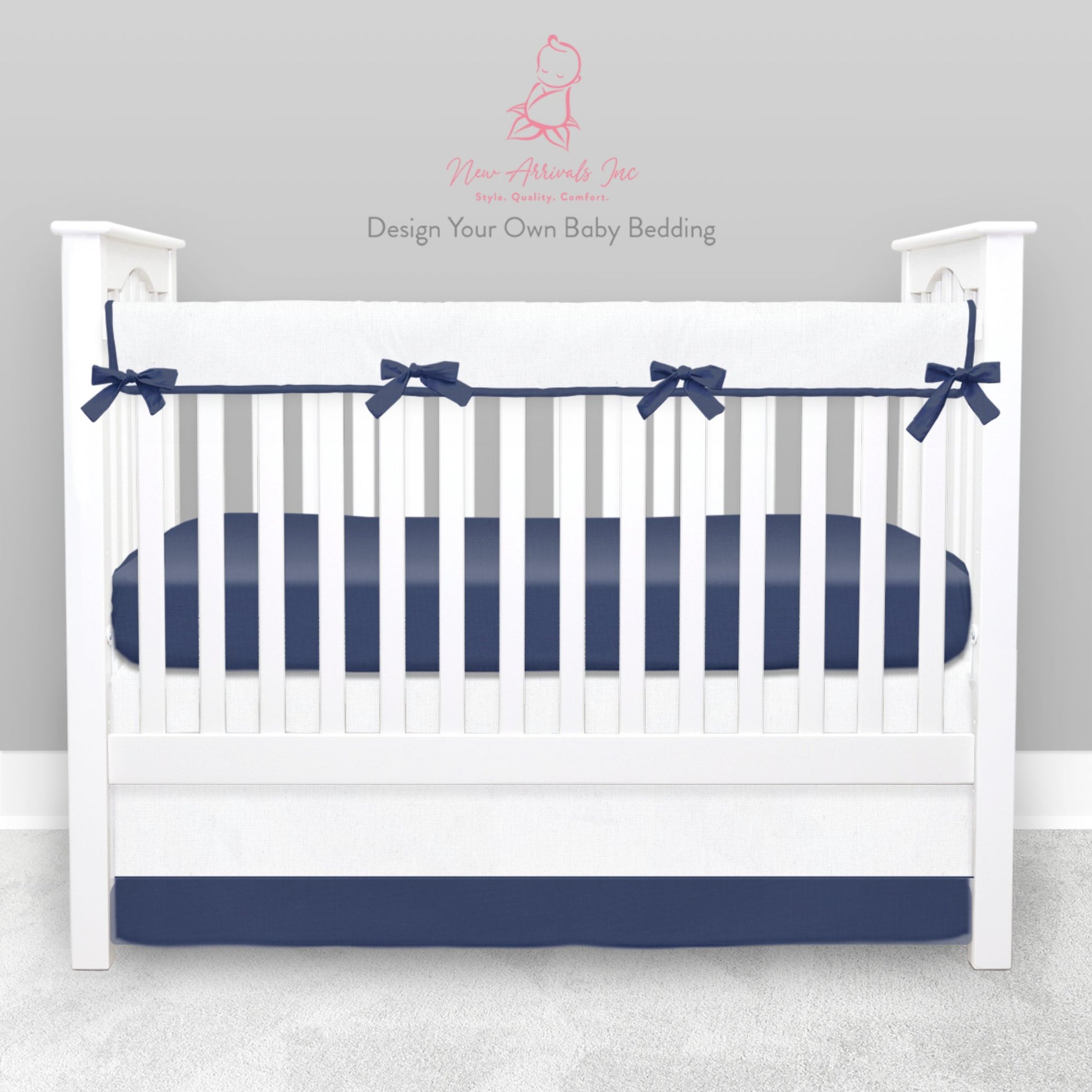 Design Your Own Baby Crib Bedding - Customer's Product with price 205.00 ID GaRrIZeqyk_1tUM59y1-Op9C - New Arrivals Inc