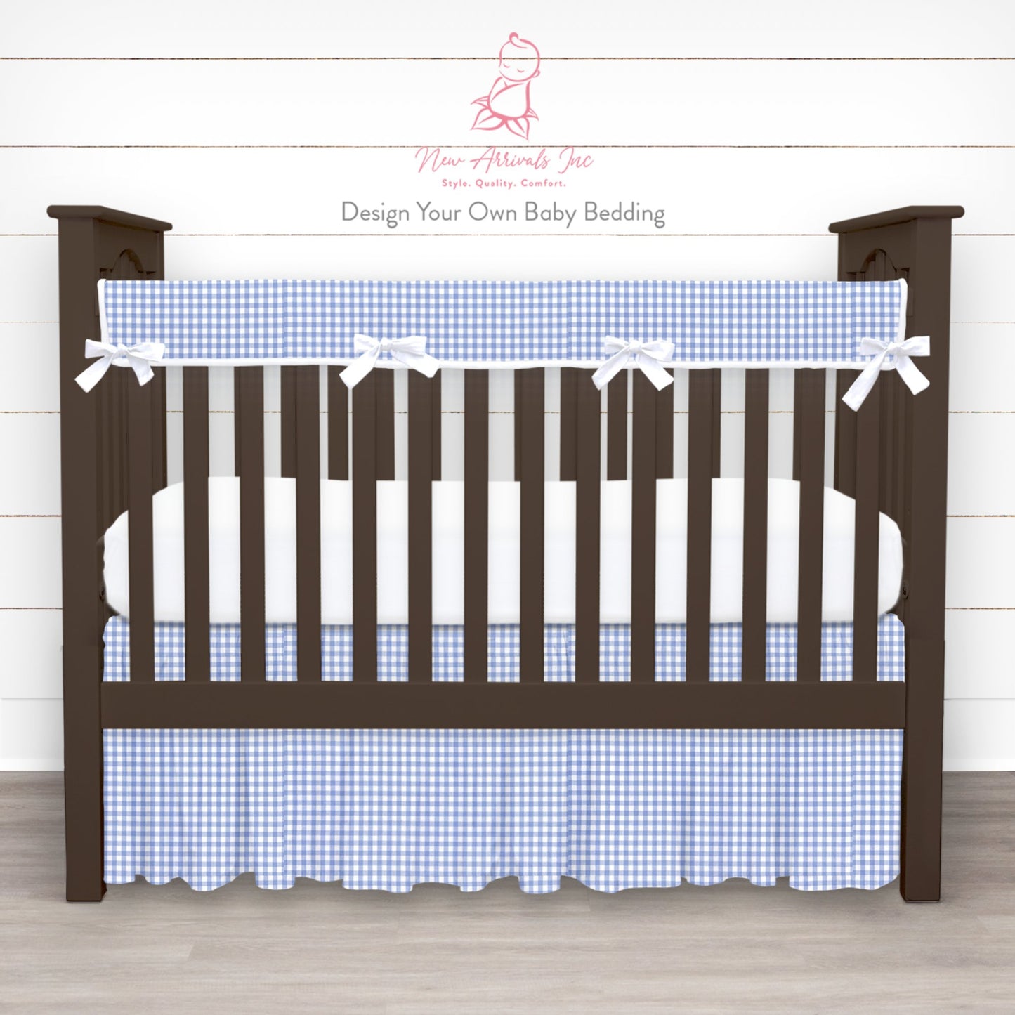 Design Your Own Baby Crib Bedding - Customer's Product with price 220.00 ID 4RRM_wfxTsMTAJxYHzJIMiQ0 - New Arrivals Inc