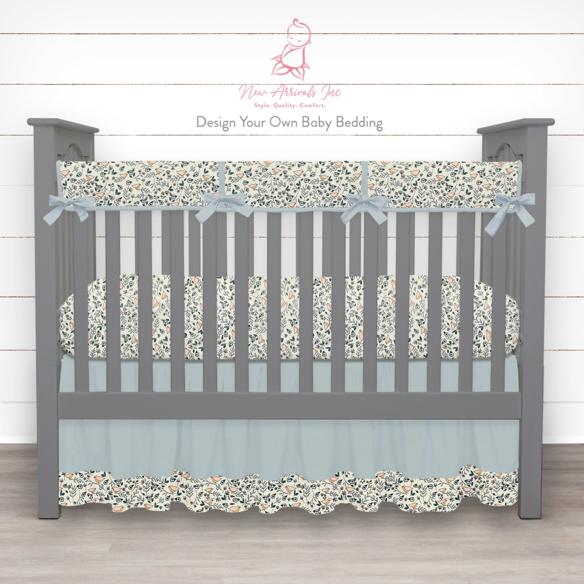 Design Your Own Baby Crib Bedding - Customer's Product with price 238.00 ID -nKDu7lqQ080lM3TQ9zS4aHv - New Arrivals Inc