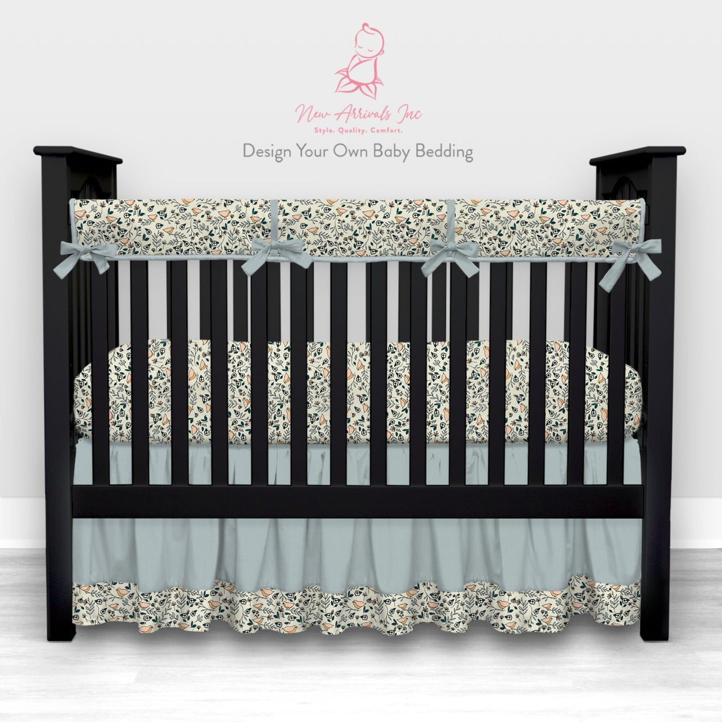 Design Your Own Baby Crib Bedding - Customer's Product with price 238.00 ID XDoOih2wQj9GFiZSE_5iDTyH - New Arrivals Inc