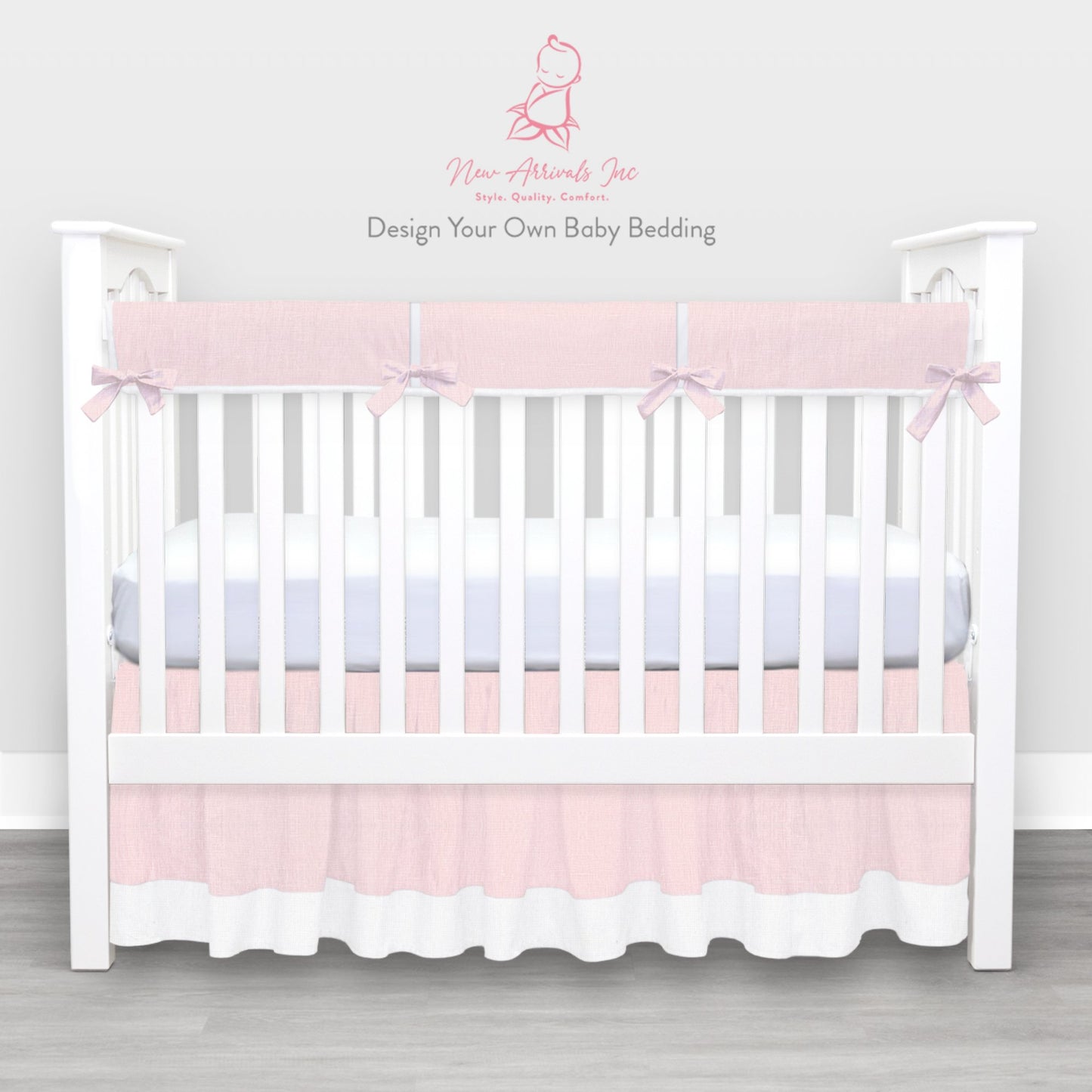 Design Your Own Baby Crib Bedding - Customer's Product with price 240.00 ID K_kp-BJwwXzDuTU7EVvjr-ff - New Arrivals Inc