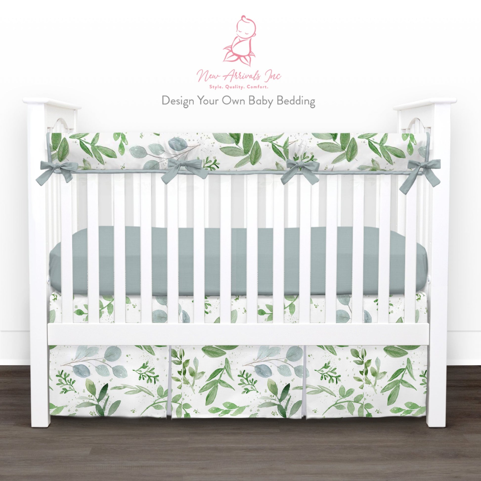 Design Your Own Baby Crib Bedding - Customer's Product with price 242.00 ID le-KmcdhpoWe3KgWCwp8TBBq - New Arrivals Inc