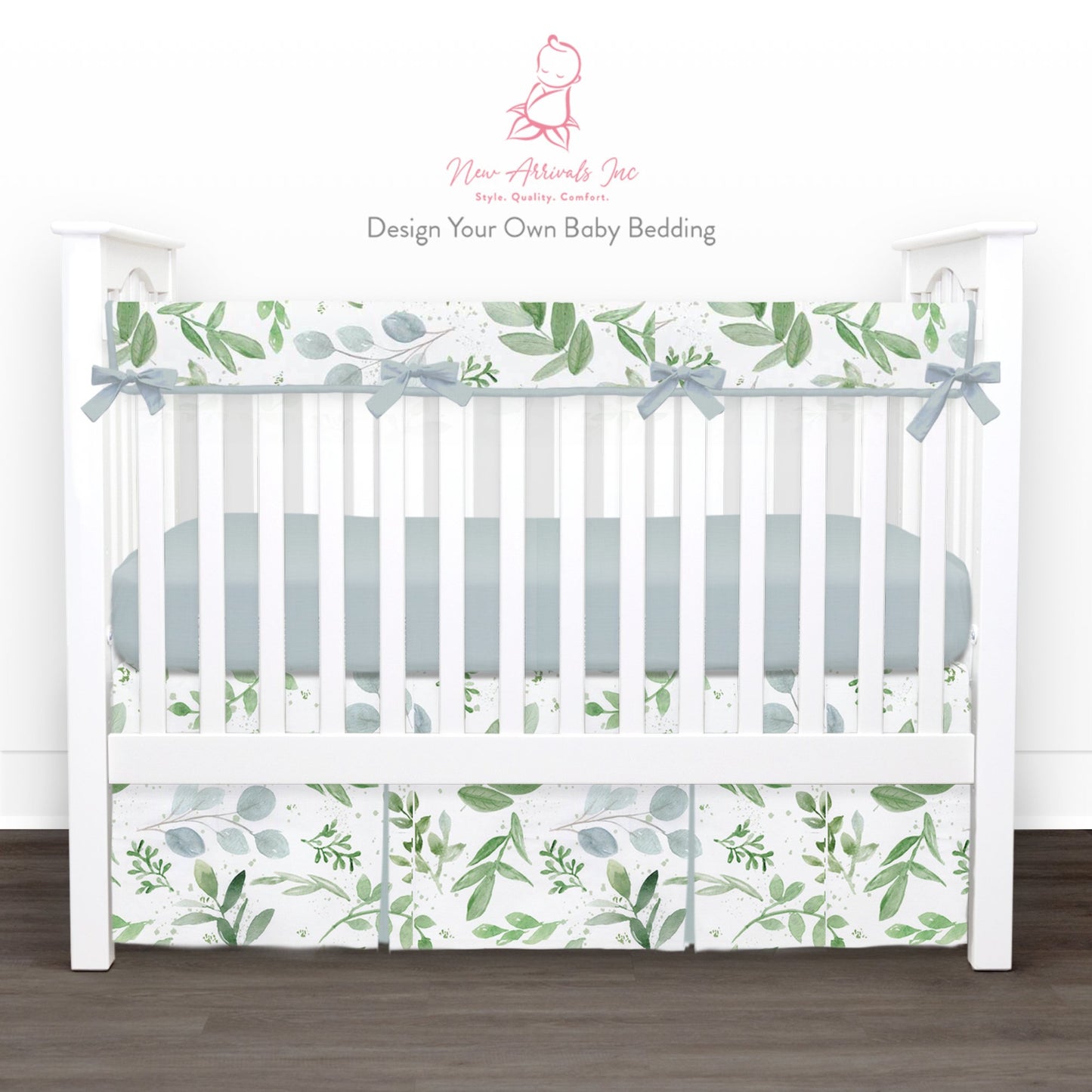 Design Your Own Baby Crib Bedding - Customer's Product with price 242.00 ID R5h6F-4S9sVHGACiyFLHxg67 - New Arrivals Inc