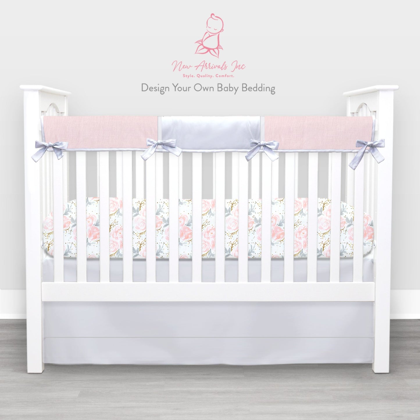 Design Your Own Baby Crib Bedding - Customer's Product with price 246.00 ID 3H2o72SBE4w3qtua0237Frrw - New Arrivals Inc