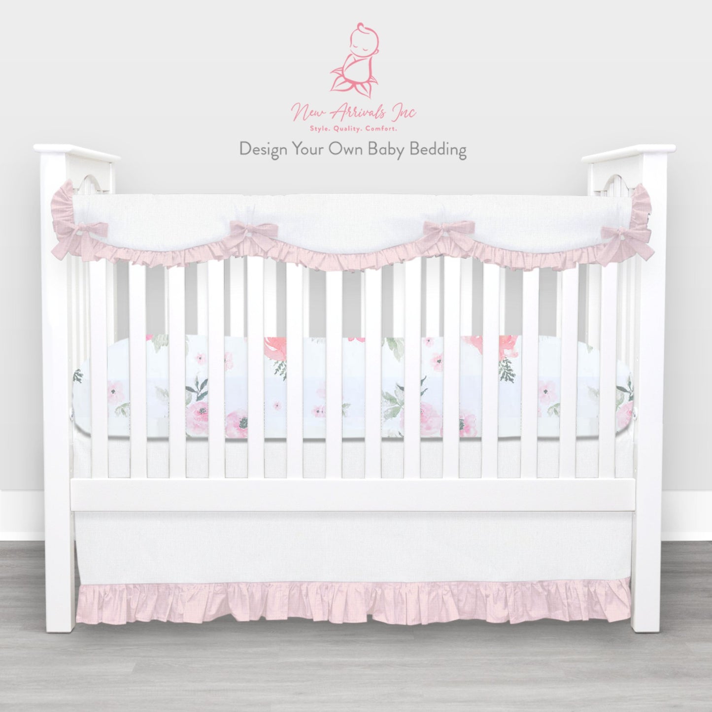 Design Your Own Baby Crib Bedding - Customer's Product with price 257.00 ID HxYzBjuz-QWDgKqqrG4qB9Ny - New Arrivals Inc