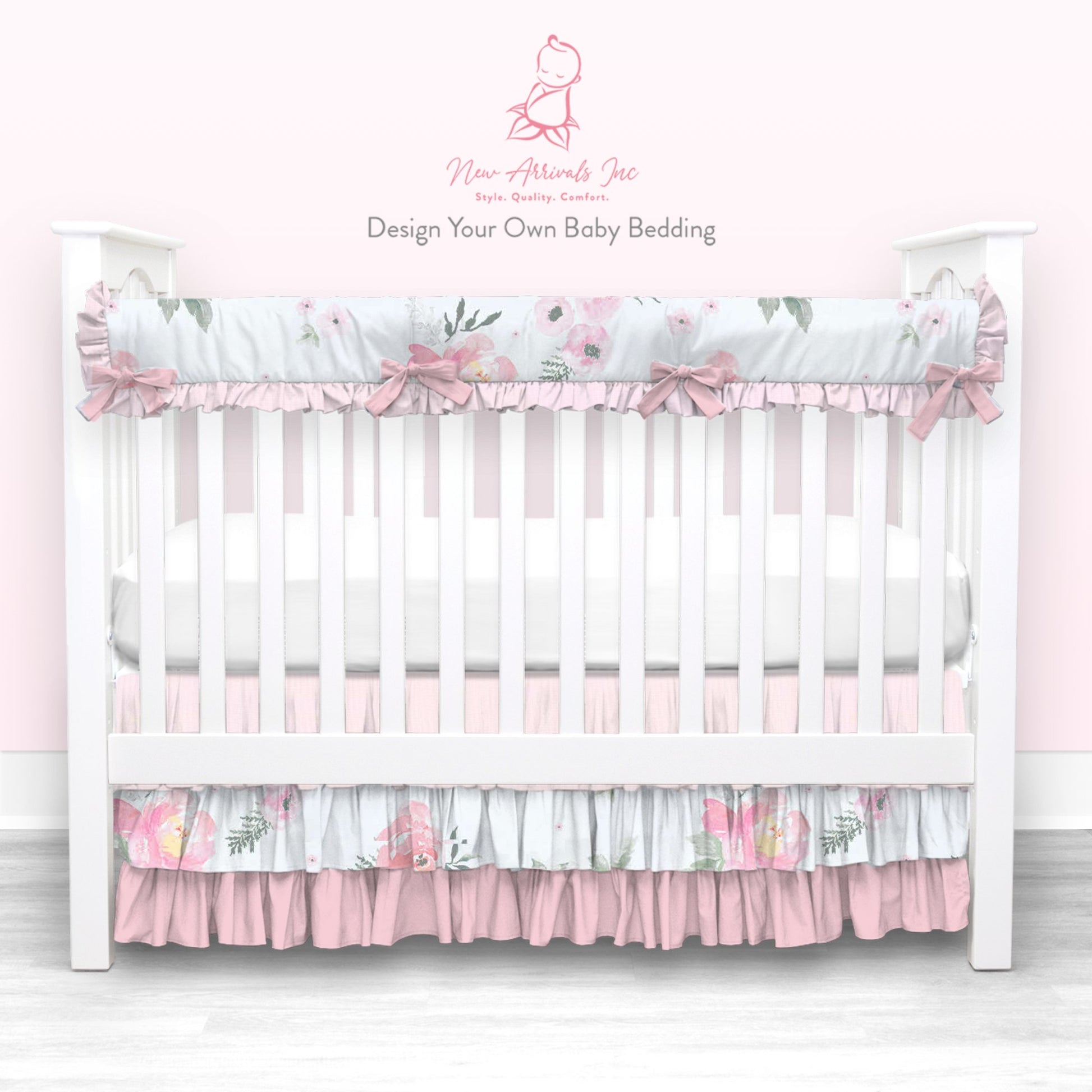 Design Your Own Baby Crib Bedding - Customer's Product with price 293.00 ID 510lwhnBxWRNeBqeqXKEW3jK - New Arrivals Inc