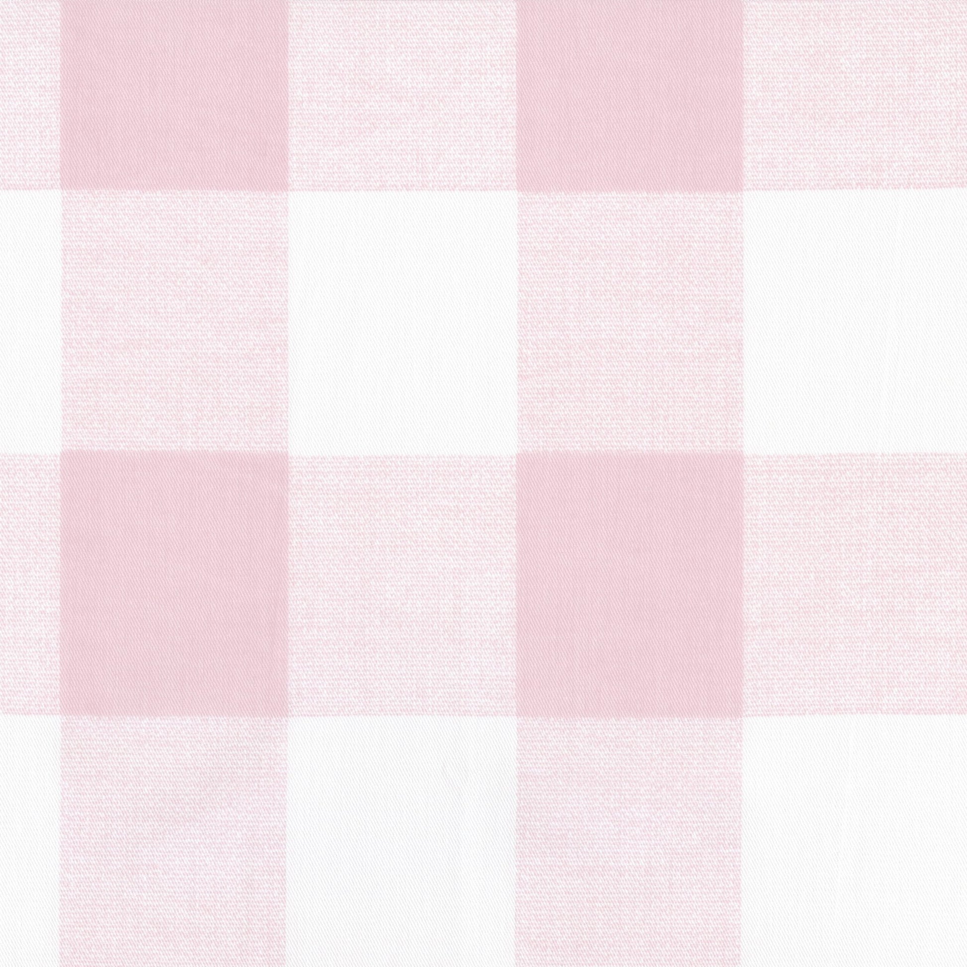 Floral and Pink Buffalo Plaid Crib Bedding Swatches - New Arrivals Inc
