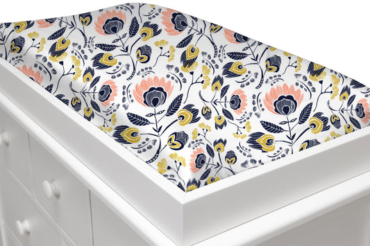 Flora's Oasis Changing Pad Cover - New Arrivals Inc