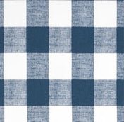 Gray and Navy Buffalo Plaid Crib Bedding Swatches - New Arrivals Inc