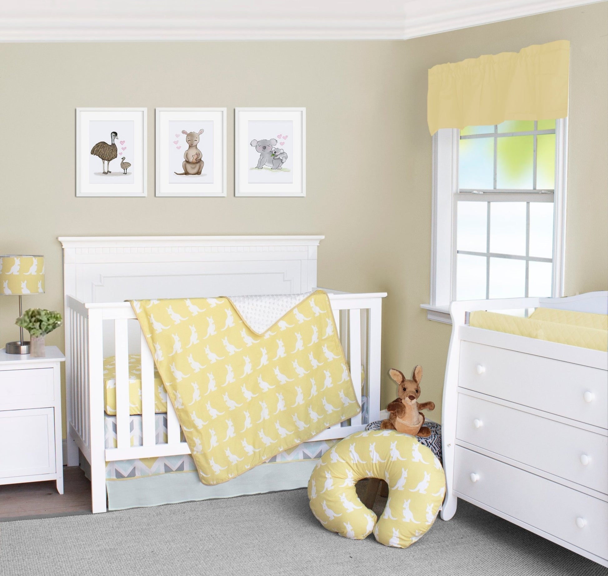 HoneyDew Kangaroo 3 Piece Crib Bedding Set - New Arrivals Inc