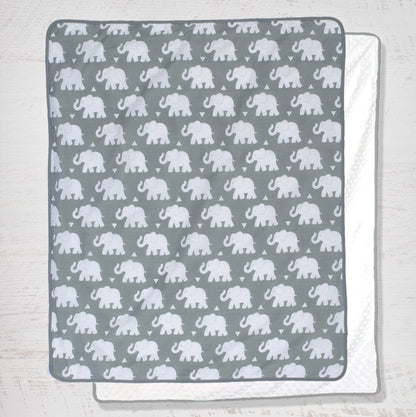 Indie Elephant 3 Piece Crib Bedding Set - New Arrivals Inc