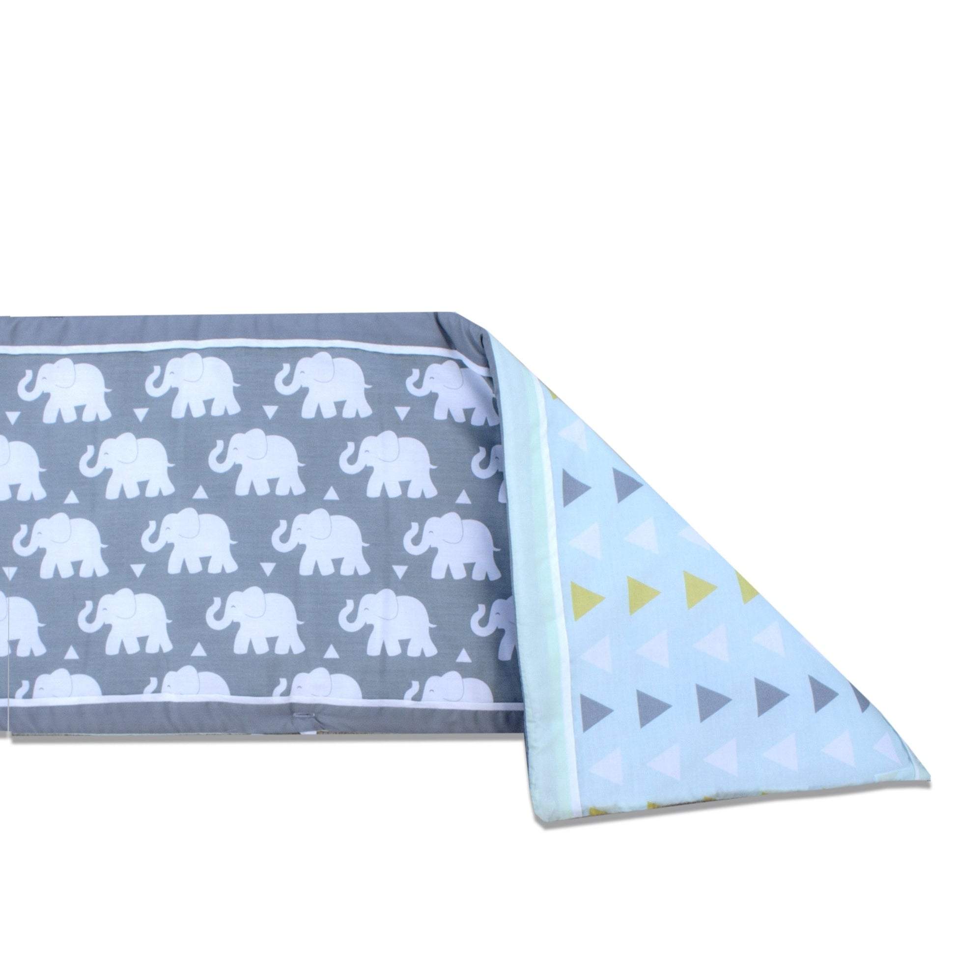 Indie Elephant 6 Piece Crib Bedding Set - New Arrivals Inc