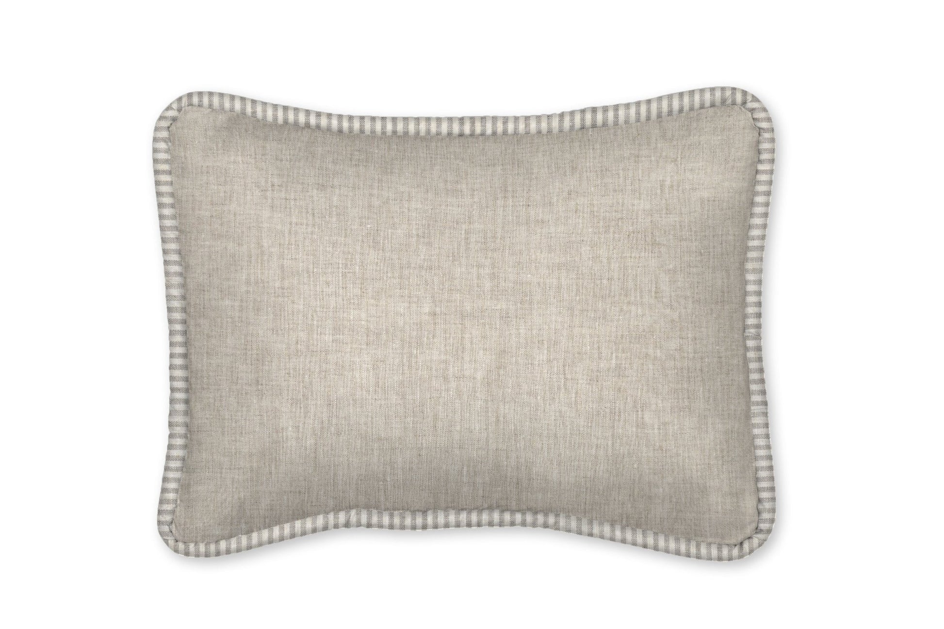 Kirkwood Oatmeal Linen Decorative Pillow - New Arrivals Inc