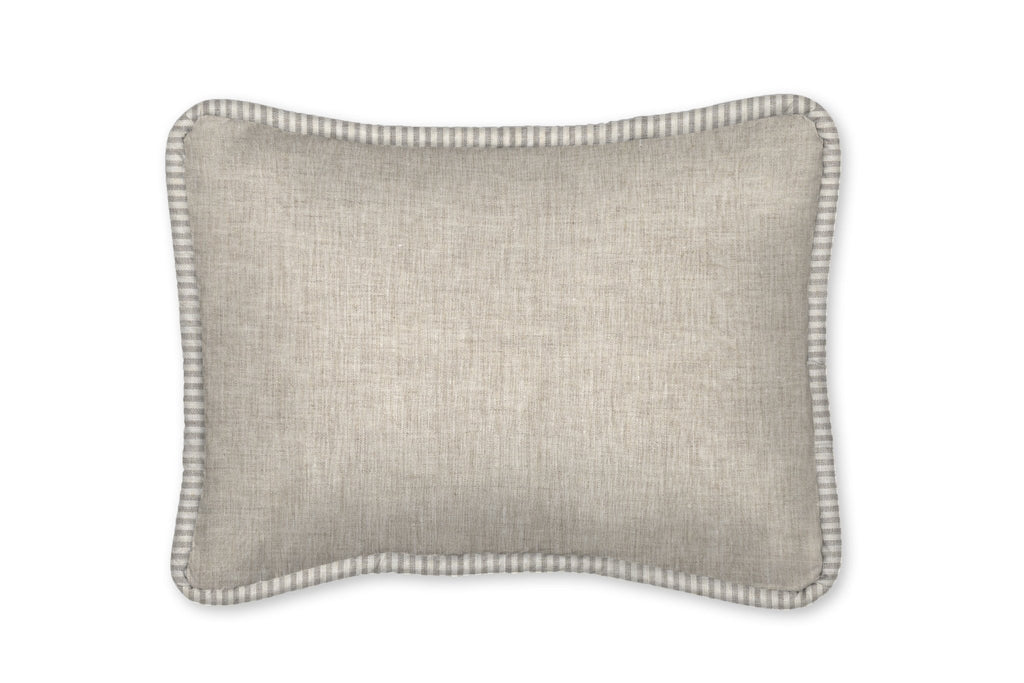 Kirkwood Oatmeal Linen Decorative Pillow